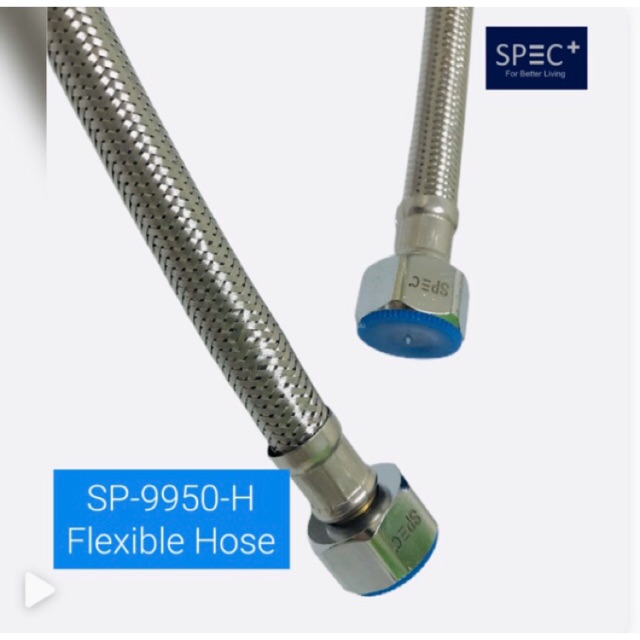 SPEC+ SP-9950-H Selang Air Fleksibel SS Anyam/Flexible Hose 50 cm