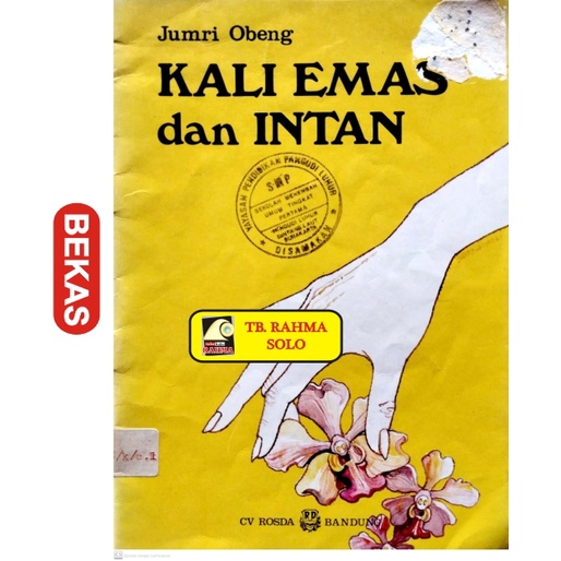 Kali Emas dan Intan Jumri Obeng Rosda 1984 Bekas Antik Kuno Langka Lawas Jadul Asli Original Ori Tok