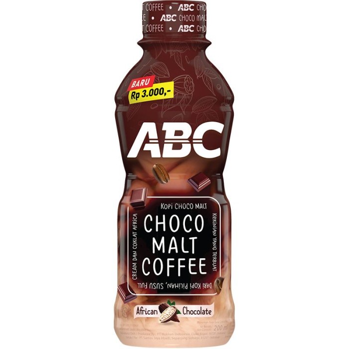 

ABC CHOCOMALT COFFEE 200ML