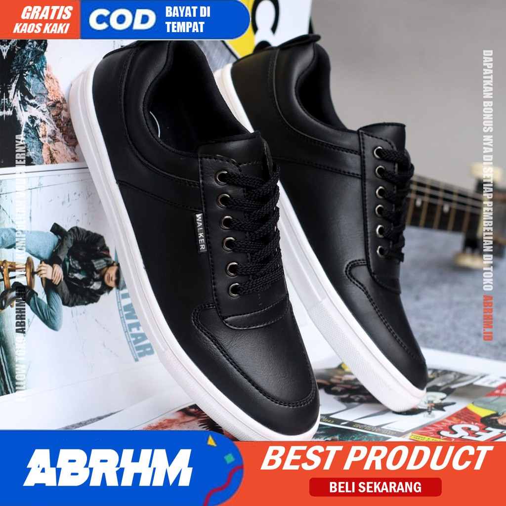 ABRHM TIAGO Sepatu Kasual Pria Sepatu Casual Sneakers Sepatu Pria Casual