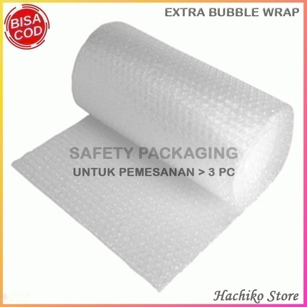 

BUBBLE WRAP Tambahan Untuk Order lebih dari 3 (SAFETY PACKAGING)