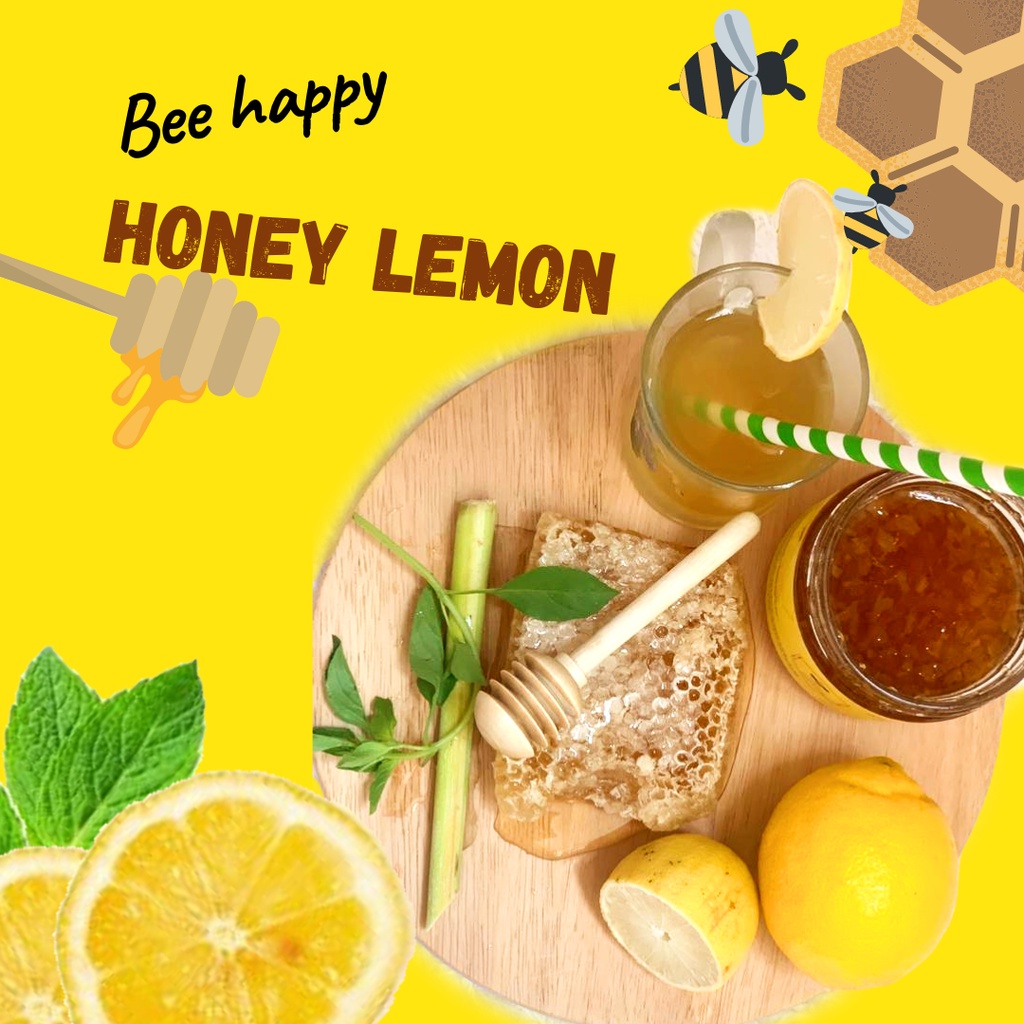 

madu lemon bee happy