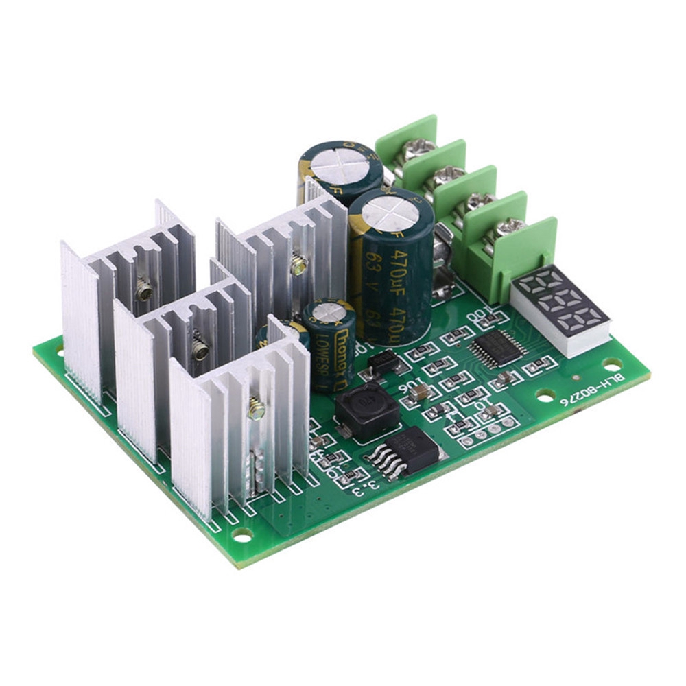 ✫〖ready to ship/COD〗✫   30A DC6-60V PWM Motor Speed Controller Module Dimmer Arus Regulator dengan Display Display