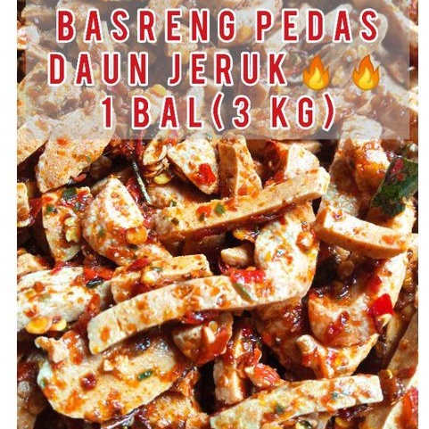 

(COD) BASRENG BANTET PEDAS DAUN JERUK 1 BAL/3 KG