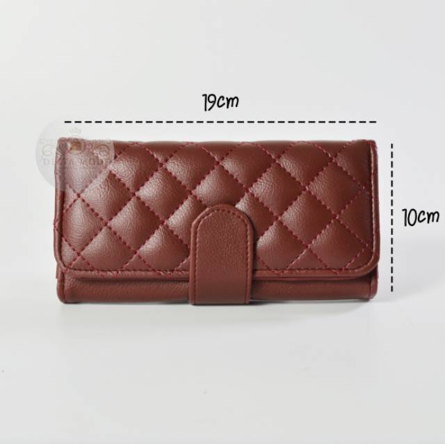 DELTAMODE DOMPET CHLOE BORDIR - Dompet Lipat Wanita