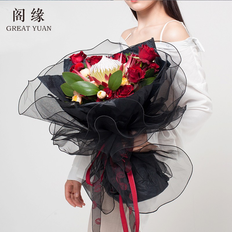 Kertas Jaring Pembungkus Bunga Untuk Pinggiran Kabinet Shopee