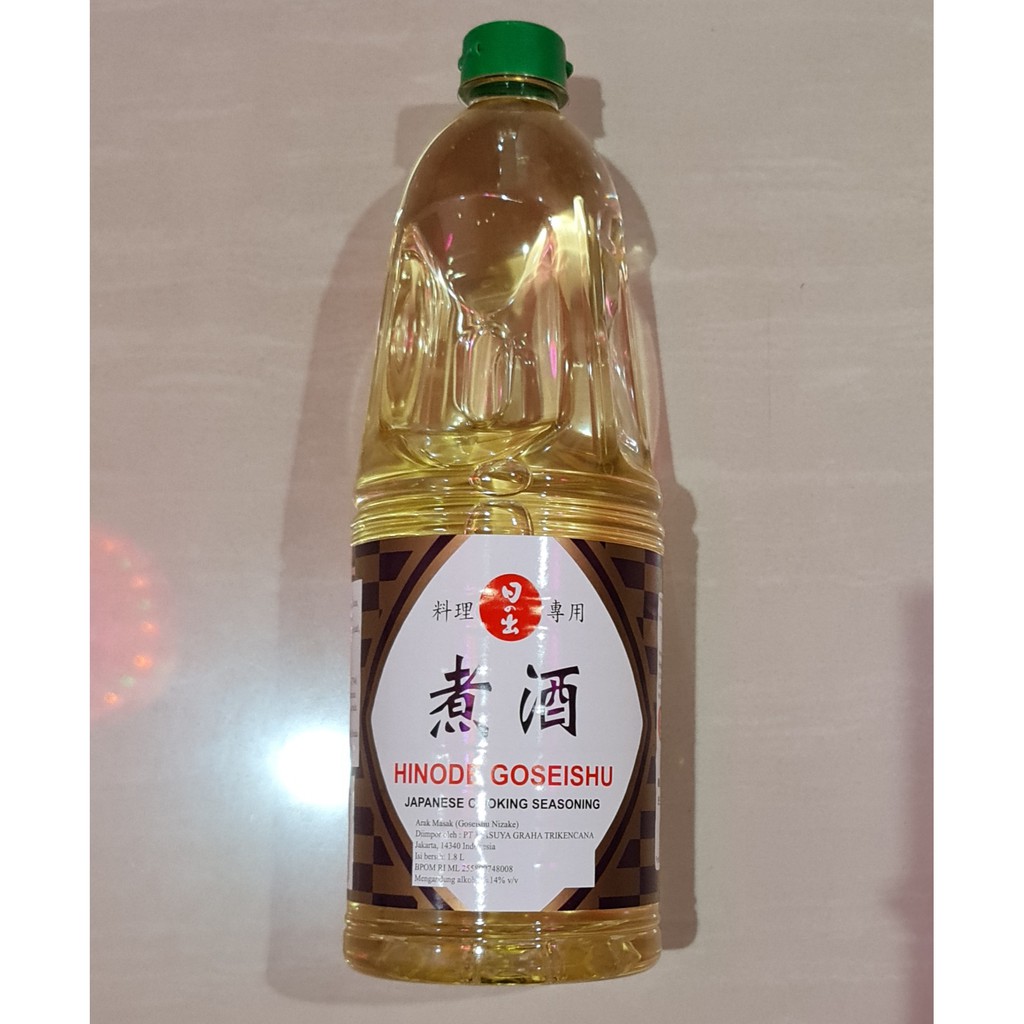 

Arak Jepang Hinode Goseishu Japanese Cooking Seasoning 1,8 Liter