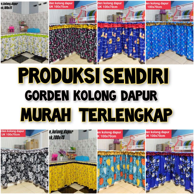 GORDEN KOLONG DAPUR CANTIK