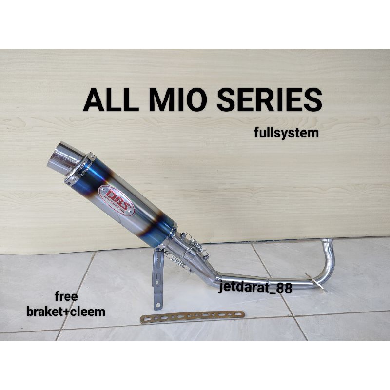 knalpot racing DBS untuk motor MATIC MIO/ALL TYPE MIO. mio sporty/mio smile/mio soul karbu/mio soul 