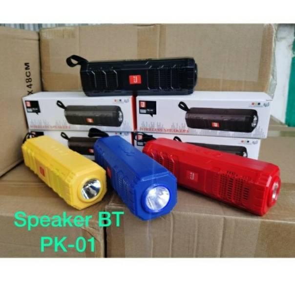 Speaker Bluetooth + Lampu Senter J Pk-01/Wirs Speaker Q2P0