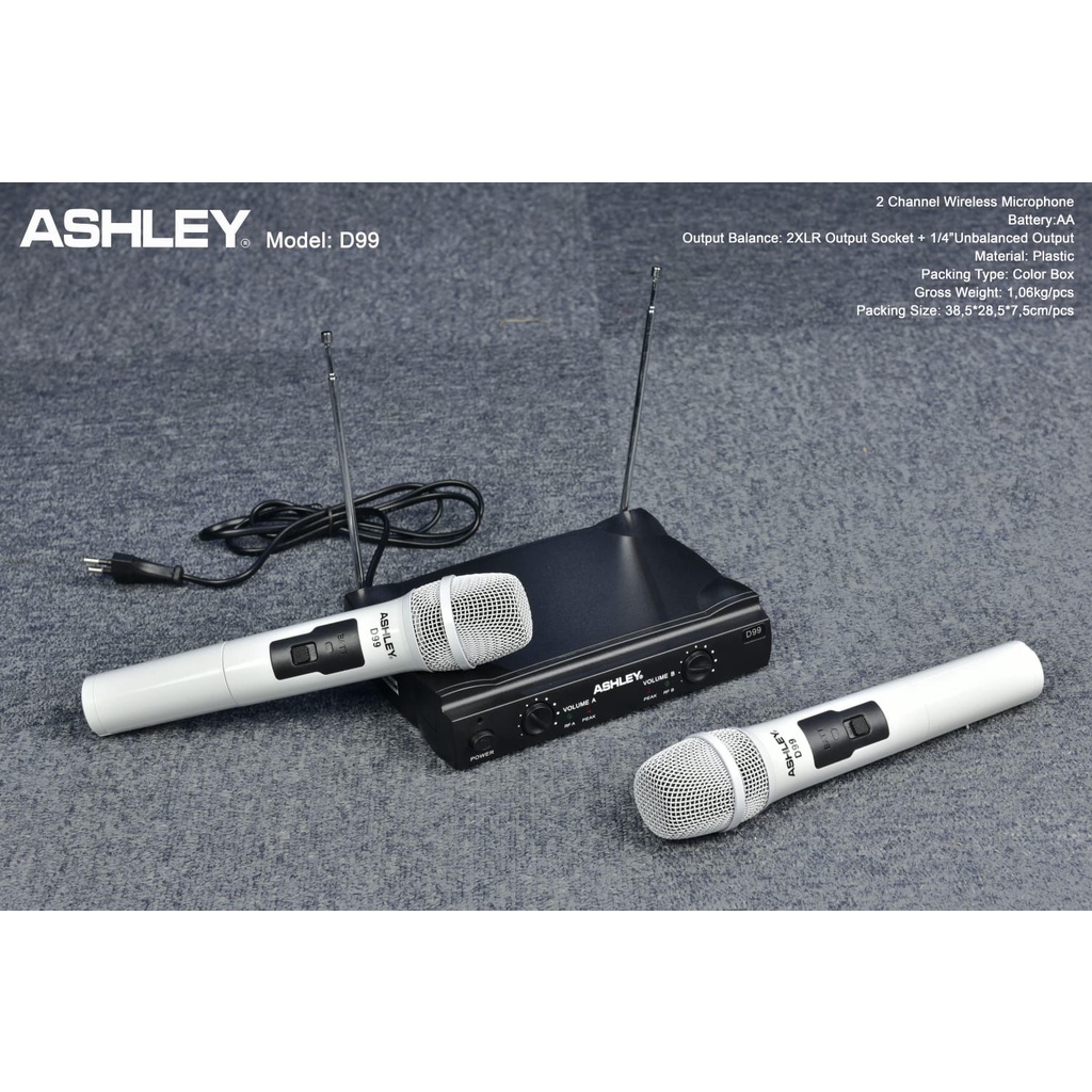 mic ashley wireless d-99/d99/d 99 original