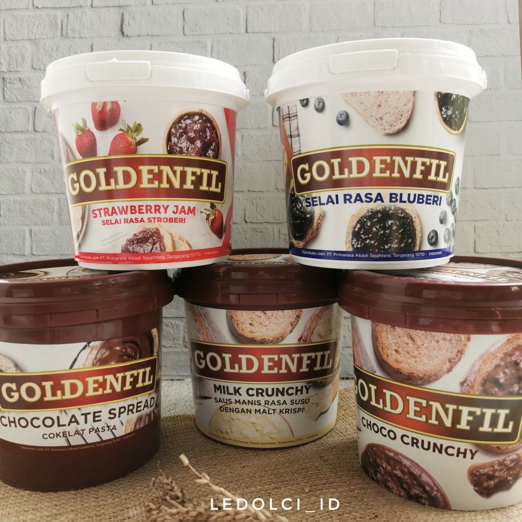 

GOLDENFIL SELAI GOLDENFIL SPREAD 1 KG - GRAB GOJEK ONLY