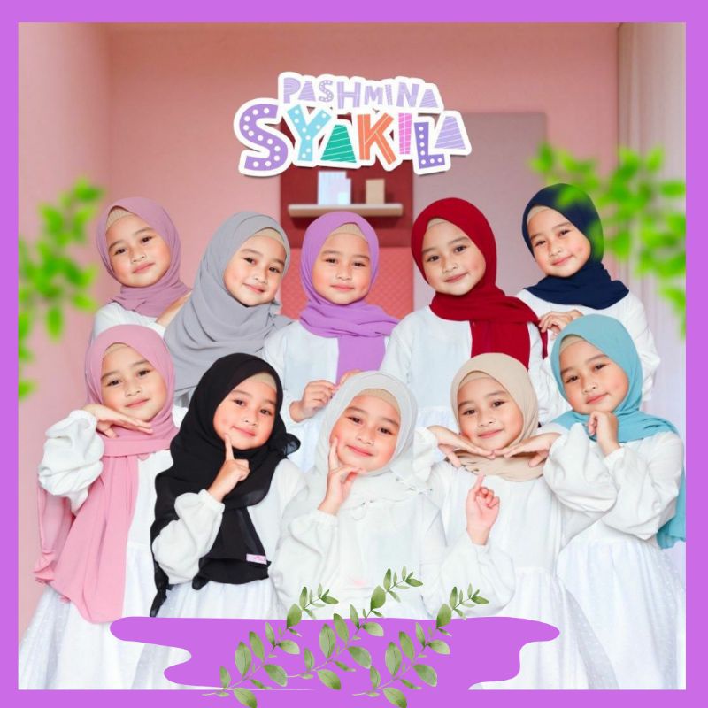 Violakids Pashmina anak ceruty shakila