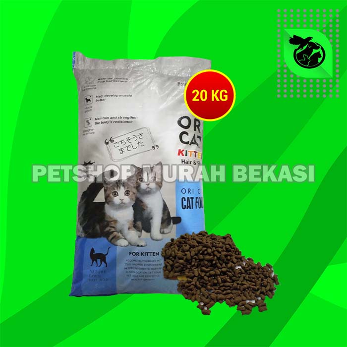 Makanan Anak Kucing Ori Cat Kitten 20 Kg Cat Food Karungan 20kg