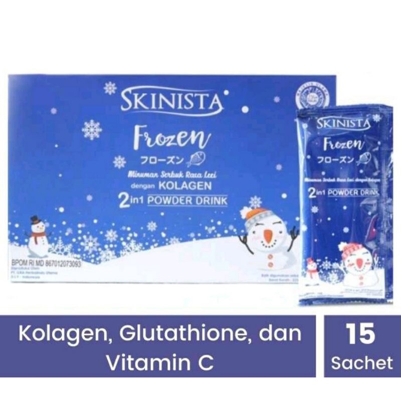 Skinista Frozen Collagen 2in1 Powder Drink