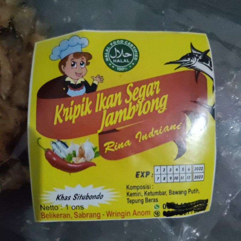 

Kripik Ikan Segar Jambrong