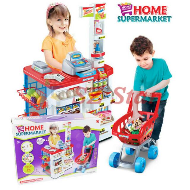 PROMO MAINAN ANAK Home Supermarket Playset