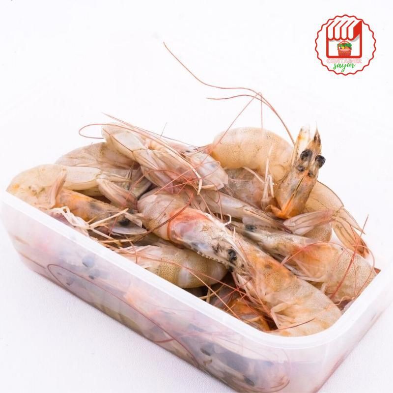 

ContainerSayur Udang Vaname segar 250gr