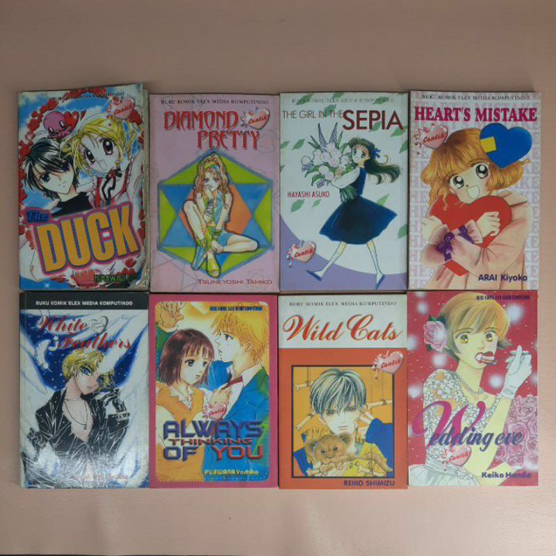 KOMIK SATUAN ONE SHOT JEPANG PENERBIT ELEX MEDIA KOMPUTINDO
