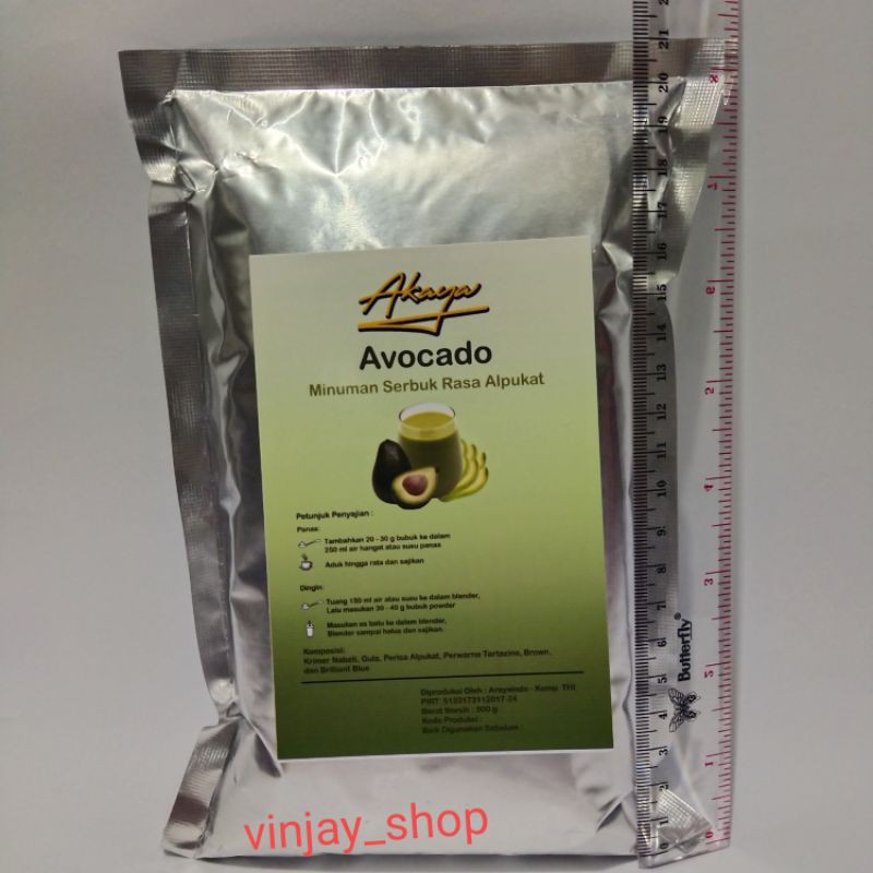 

Avocado 500 gram minuman bubuk