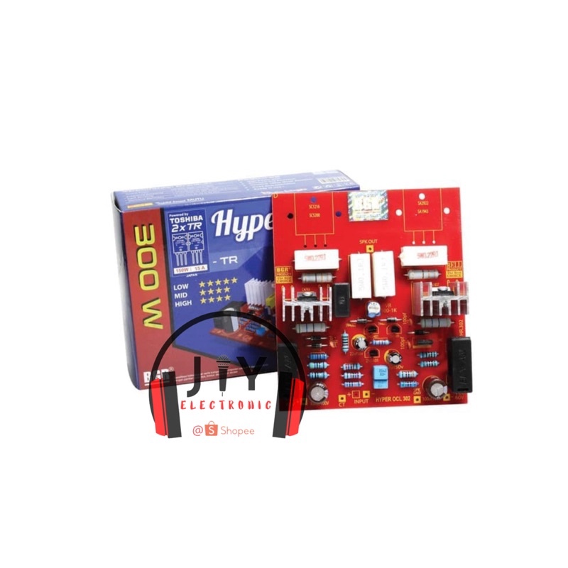Kit Power Hyper OCL 300watt Mono Tanpa TR Final Driver OCL 300W Bell