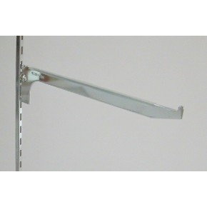 DAUN BRACKET KACA 25 CM TIANG BRACKET BESI ETALASE TOKO DISPLAY HANGER