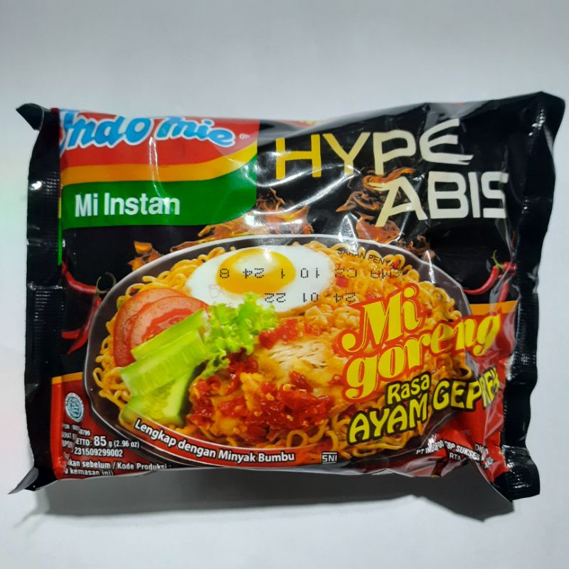 

INDOMIE HYPE ABIS AYAM GEPREK PEDAS