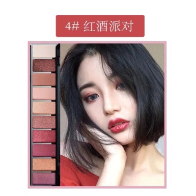 LAMEILA Fashion Matte Eyeshadow Pallet Makeup 10 warna DJ 9999