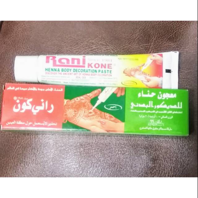 RANI HENNA PACAR KUKU MERAH 30gr