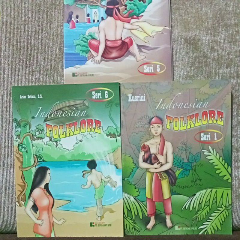 Cerita rakyat bahasa Inggris, Indonesian folklore, the angel's lake, the beast prince,   r4-1
