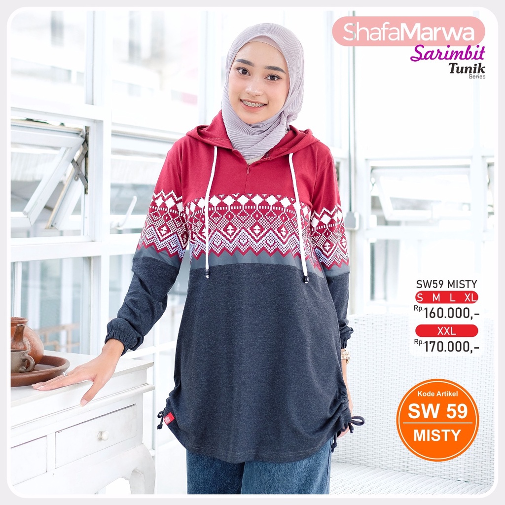 KAOS ATASAN DEWASA SHAFA MARWAH SW 59