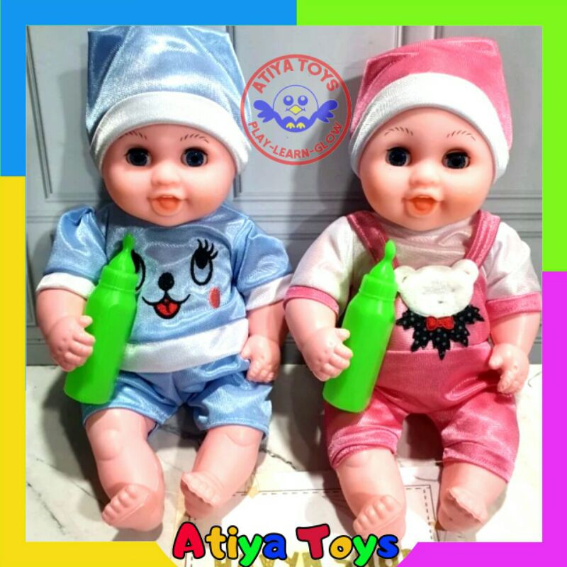 Mainan Maenan Anak Boneka Bayi Baby Doll Babydoll Babydol Baby Dol Bisa Bicara Nangis Perempuan Lucu