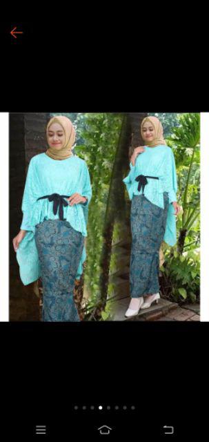 ( Bisa Cod ) Setelan Milen Batik Pakaian Wanita Ready 4 Varian Warna