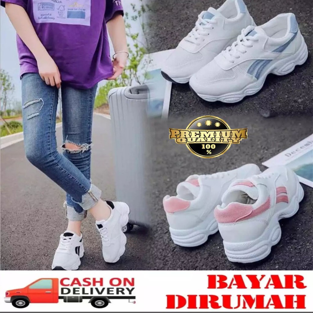 Sepatu Wanita Model Terbaru / Sepatu Sport Wanita PP / Sepatu Wanita TERMURAH/TERLARIS