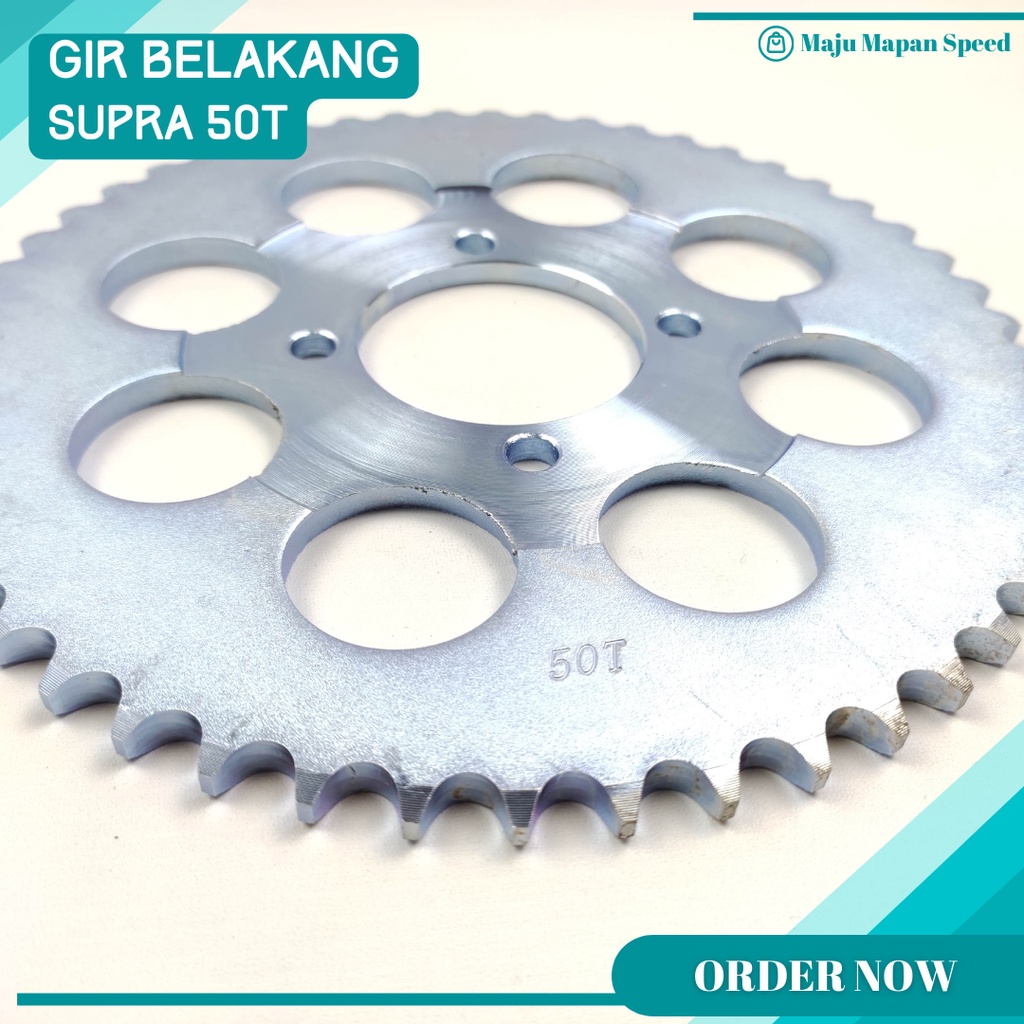 GEAR BELAKANG SUPEA GRAND 50T HONDA Supra, Supra Fit Lama Gir Belakang - Rear Sprocket Gear SSS-3