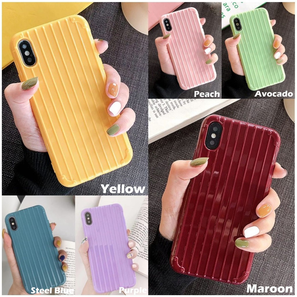 Case Vivo V5 V11 V15 V17 V20 Pro SE Plus Softcase Koper Luggage