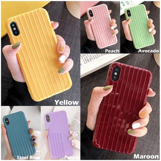 Softcase Candy Stripe / Case Koper For Oppo Realme Vivo