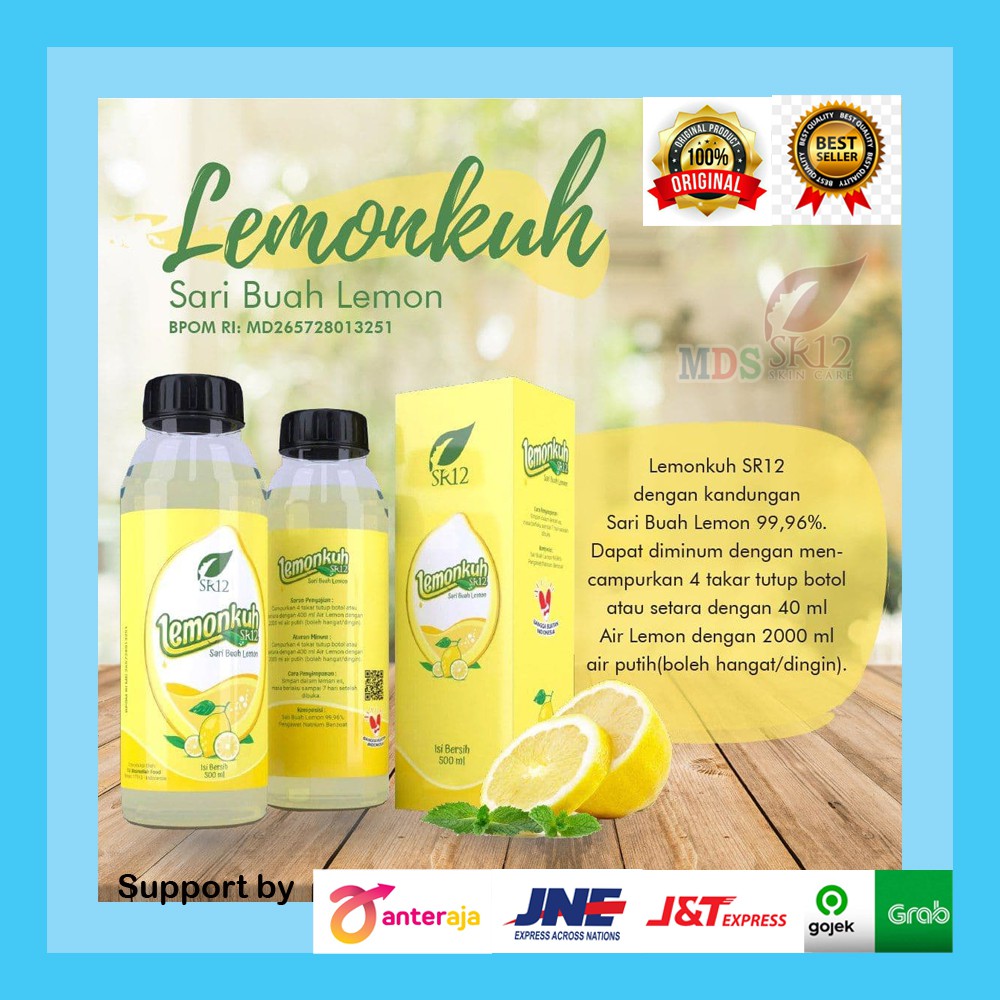 

SR12 Lemonkuh Sari Buah Lemon 250 ml dan 500 ml