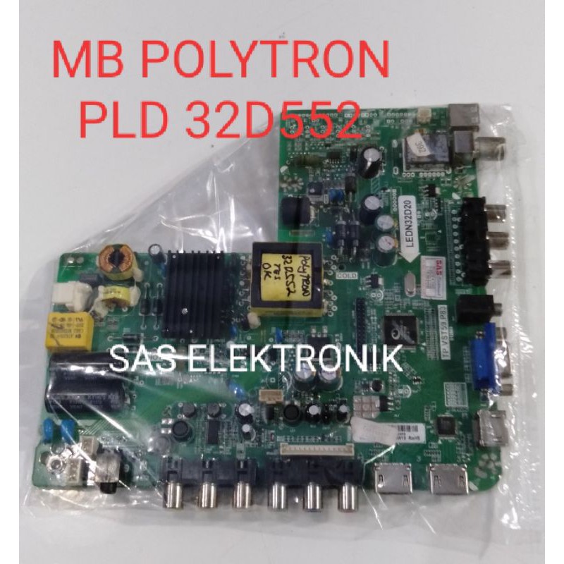 MB MOTHERBOARD MAINBOARD MESIN LED POLYTRON 32 INCH PLD 32D552 PLD32T552 PLD-32T552