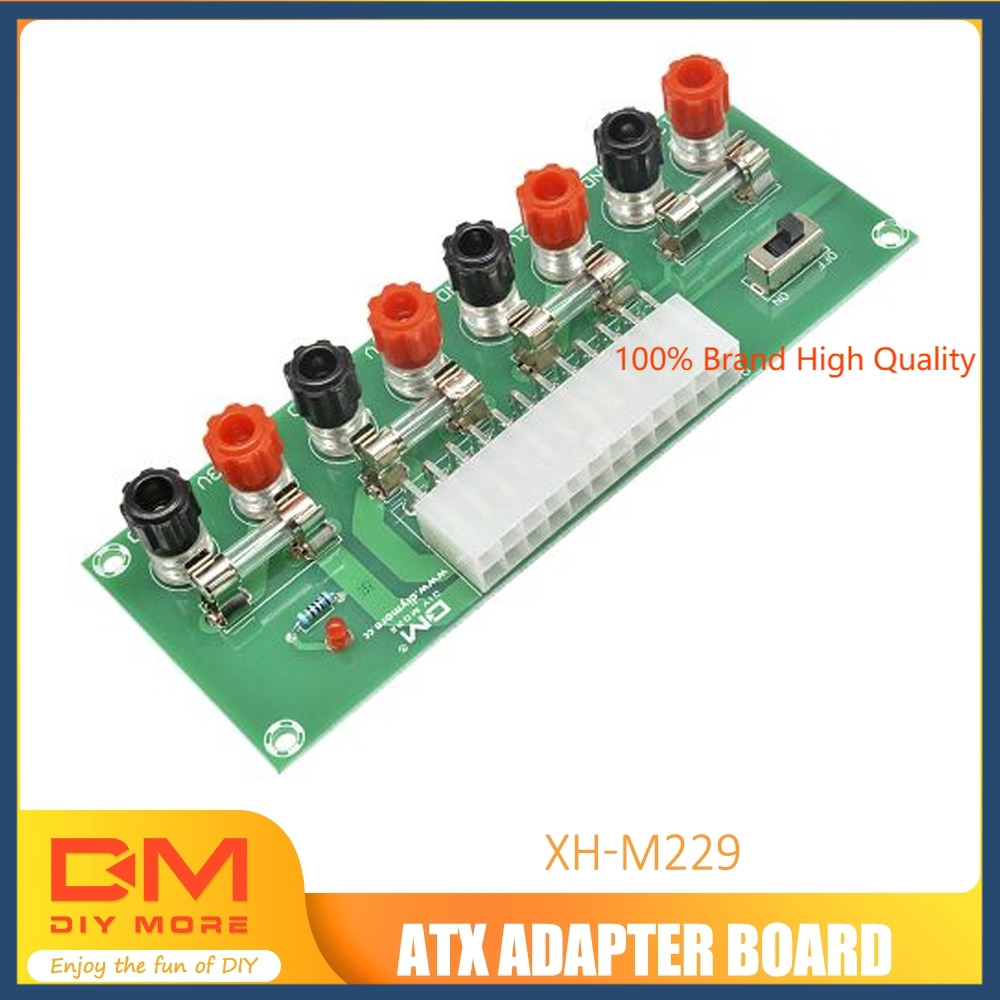 〖Factory Supplier/COD〗Jig xh-m229 Modul Power ATX Transfer Board Power ATX dengan 24 Pin