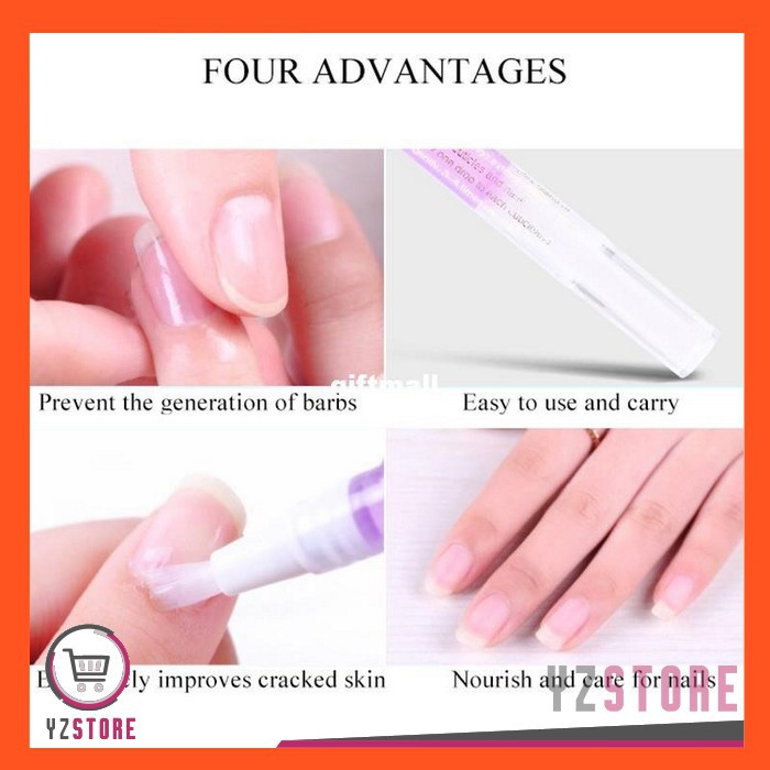 Vitamin Kuku Serum Nail Cuticle Kutikula Revitalizer Oil Menicure Pedicure YZ66