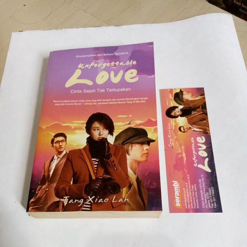 Novel Unforgettable love Cinta sejati tak terlupakan