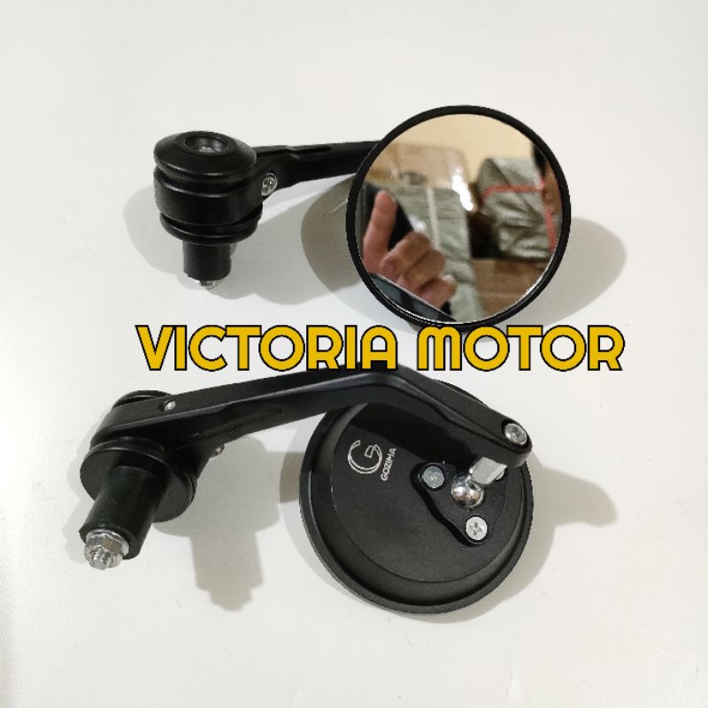 Kaca Spion jalu Stang model bulat jalu beat Mio Vario Scoopy Fino pcx Aerox Nmax Vixion Universal motor