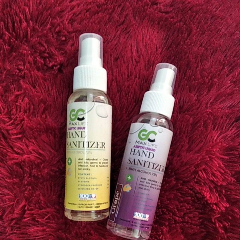 GC MAX LIFE HAND SANITIZER GEL