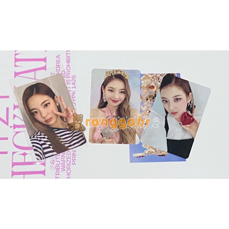 Photocard PC LIA ITZY POB KTOWN checkmate