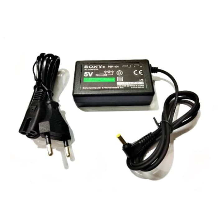 Cas Charger C Adaptor PSP Slim / Fat Seri PSP 1000 2000 3000 dll