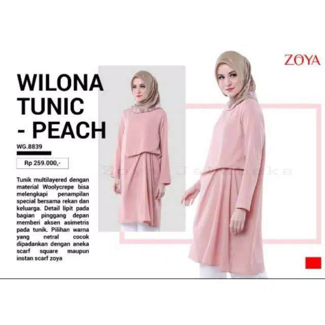 ZOYA WILONA TUNIK/TUNIK ZOYA/TUNIK SIMPEL/TUNIK POLOS