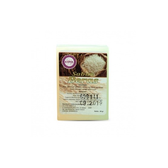 QUEEN OF THE SHINE K-DHA Soap - Sabun Beras (2X40gr)