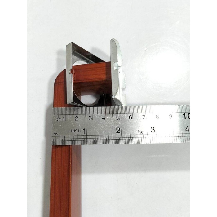 PEGANGAN PINTU RUMAH 33CM 2122 33.02 JMJ COKLAT 1PASANG+BODY PELOR (G797,D42)