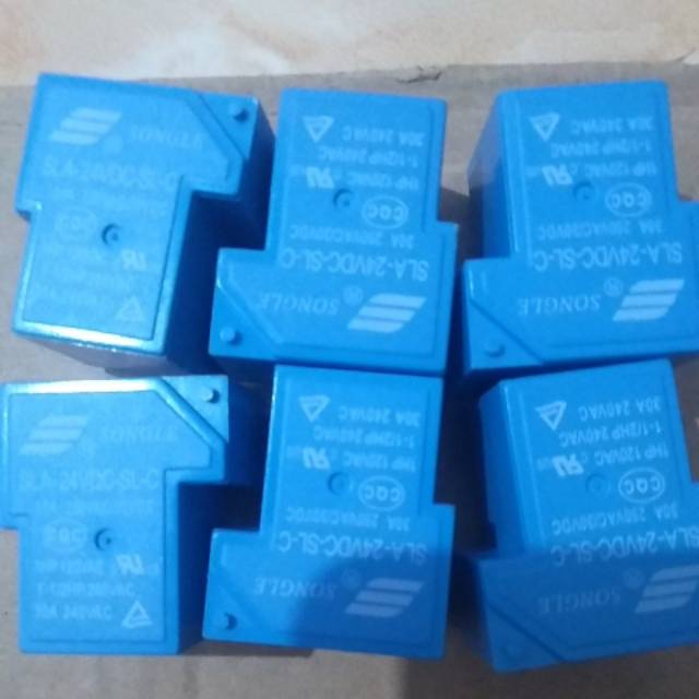 Relay songle 24vdc